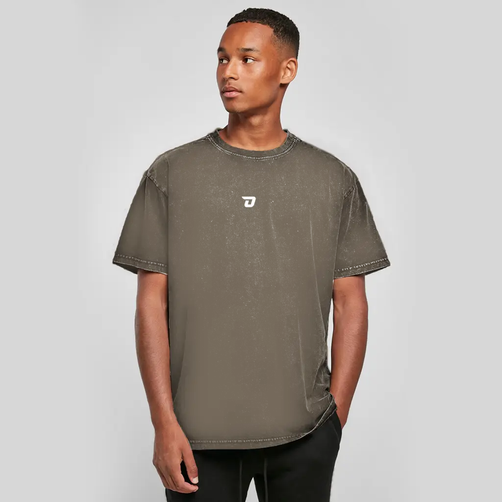 Oversized Washed Performance Tee Printegy