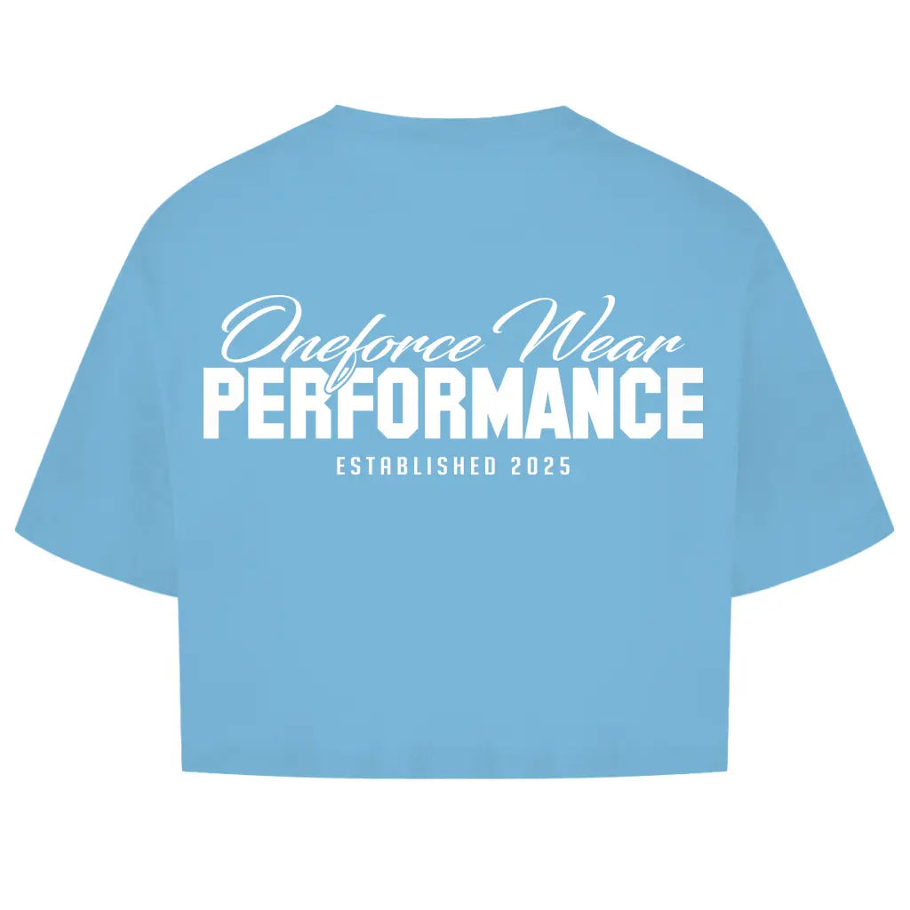 Performance Oversize Crop Top Printegy