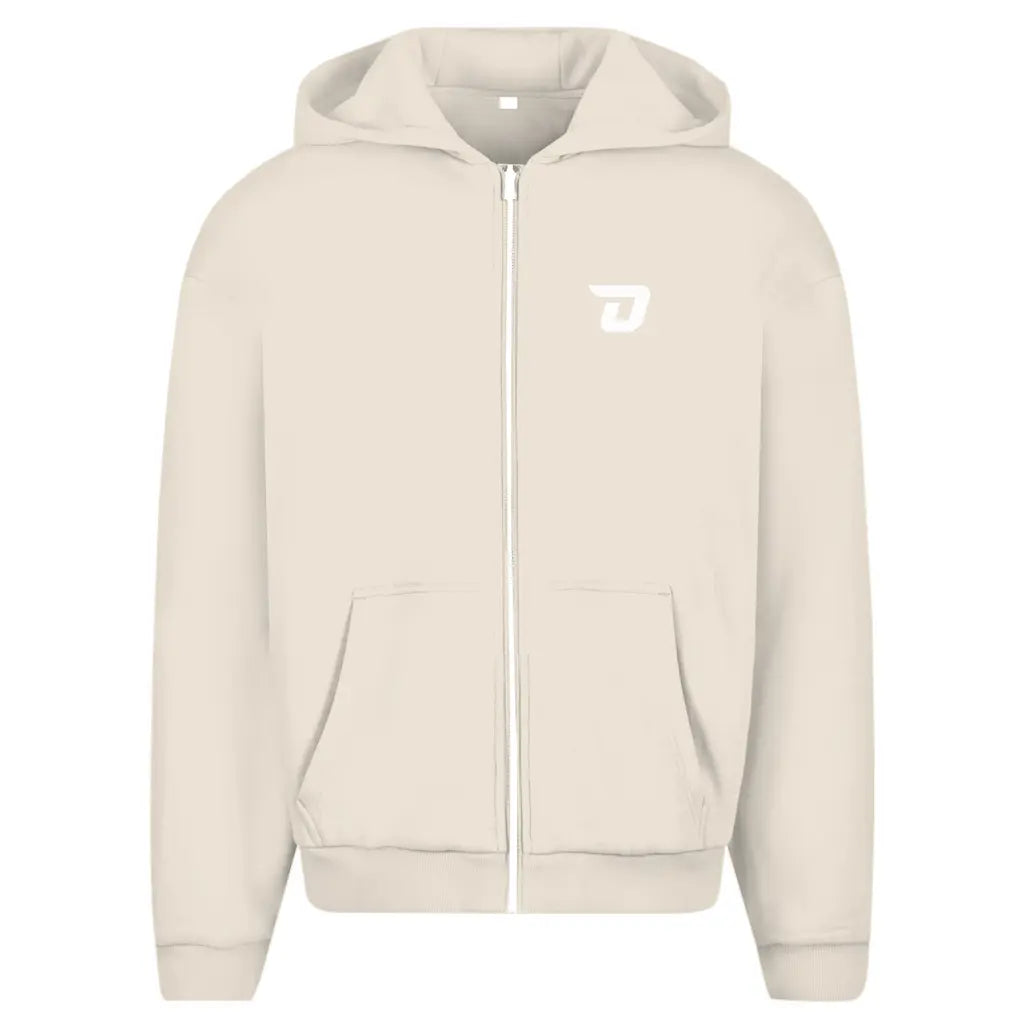 Faith Over Fear Oversize Zipper Hoodie Printegy